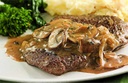 Filet de Bœuf sauce crème aux champignons