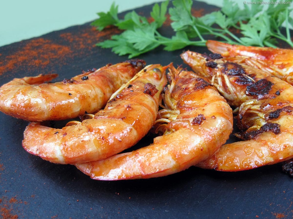 Sauté de Gambas du Chef