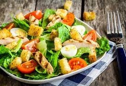 [Entrée] Salade César au poulet
